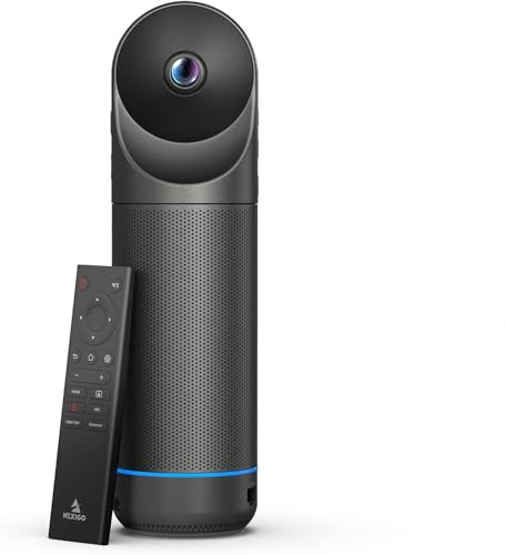 NexiGo Meeting 360 Ultra (Gen 3), Enhanced All-in-One Conference Camera System, Multi-Camera Setup, 8K Capture, AI-Powered Framing and Auto Tracking, for Medium to Large Meeting Rooms
