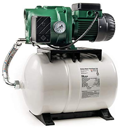 DAB Aquajet 82/20 M Pompe surpresseur - 3.600 L/u - 840W - Hauteur de refoulement 47 m - Mise en marche/arrêt automatique - Pompe Arrosage