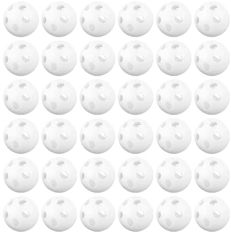 Orfofe Lot De 60 Boules Hochet Blanches 0.94 Pouce Inserts De Hochet En Plastique Pour Jouets BéBé Diy Sensoriels Et Peluches Marionnettes Clochettes À Secouer Pour BéBéS Et Projets CréAtifs