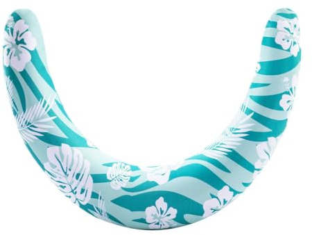 Generico Anello da Nuoto - Anello d'Acqua da 30 Pollici | Anelo da Piscina in PVC - Anelo da Nuoto Gonfiabile a Forma di U con Elevata galleggiabilità per Feste in Piscina, Spiaggia, Mare ed estive