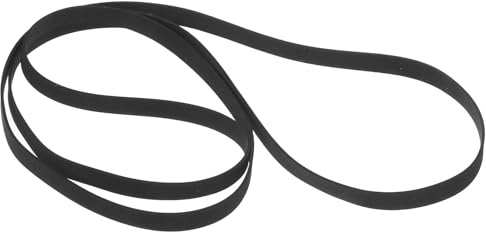 Homoyoyo Correa de Goma Negra para Grabadora de Casetes Ligera y Flexible, Correa de Transmisión de 320mm para Reproductor y Fonógrafo Portátil