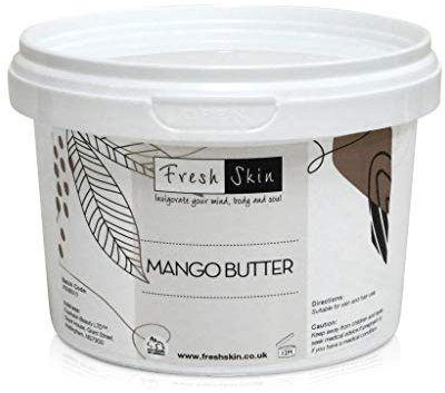 freshskin beauty ltd | 500 g di burro di mango – spremuto a freddo, 100% puro e naturale, senza crudeltà sugli animali, vegano, idratante e nutriente
