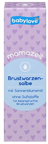 Babylove mamazeit Brustwarzensalbe, 30 ml