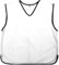 Sports Training Mesh Bibs Football Netball Rugby Hockey Cricket Scrimmage Vest Soccer Sports Club + Carry bag (Senior Adult Youth Junior & Kids) (Weiß, XXL - Fit 52 Chest)