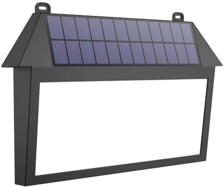 YGBWAOV Numeri Civici Illuminati A Energia Solare per Esterni, Insegna per Indirizzi, Numerici Impermeabili, Lampada da Parete per Casa e Giardino.