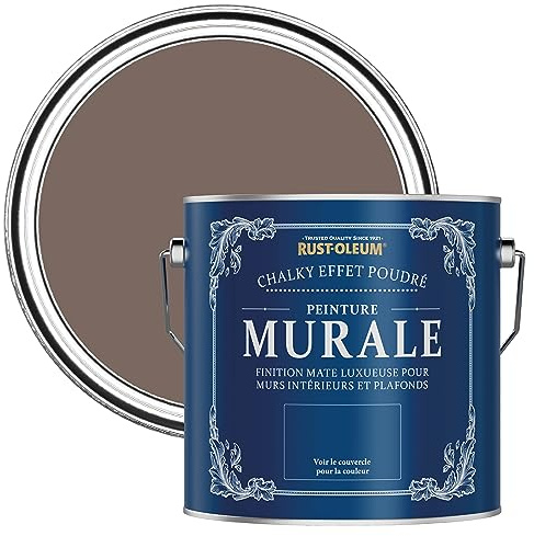 Rust-Oleum Brown Matt Emulsion Wall Paint - River’s Edge 2.5L