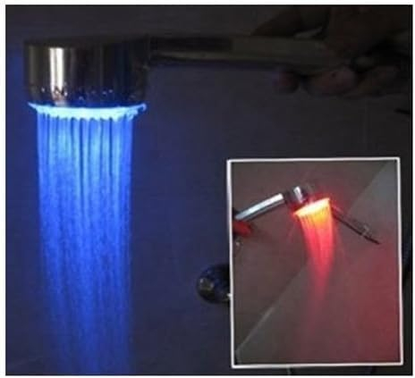 Duschkopf mit LED Wellness Duschkopf