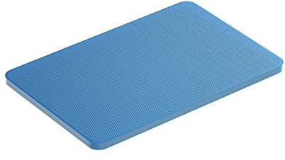 BAUHELD® Universal Unterlegplatten 60x40x 2mm [100 Stück] - Blaue Unterlegplättchen aus Kunststoff [Made in Germany] - Als Abstandhalter, Kunststoffplatte, Unterleger oder Verglasungsklötze geeignet