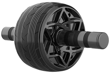 Fitnesshjul Multifunktionellt träningshjul Maghjul Praktisk yogahjul kärnstyrketränare Förbättrad stabilitet Lämplig for pilates- och yogaövningar Idealisk for sportentusiaster(Black,1pcs)