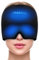 iTHERAU cappello emicrania maschera emicrania/cuffia mal di testa neurocuffia emicrania ghiaccio gel riutilizzabile-360° coprire tutta la testa Ridimensionabile Nero inodore