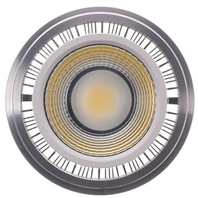 OUHFCASN 1PC 150W Equivalente LED Lampadina a mais AR111 Lampada Led 15w G53 Faretto AC/DC12V Per i magazzini(Cool White,G53)