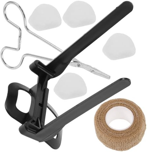 POPETPOP Ohraufstellset Für Hunde Ohrständerstütze Ohraufstellband Für Welpen Ohrstützwerkzeug Für Welpen Ohraufstellset Für Glatter Perfekter Passform Ohrstütze Für