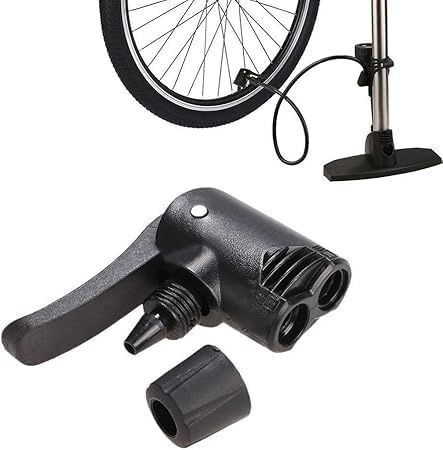 Gammaeon Cykelventil adapterset, universellt dubbelt huvud för stående pump och kompressor, luftpumpstillbehör för cyklar och motorcyklar