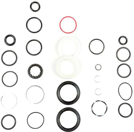 ROCKSHOX Uni Judy Silver/Gold Kit (2018 +) 200 Ore/1 Anno di Servizio, 00.4315.032.648 Pezzi di Ricambio, Nero, Standard