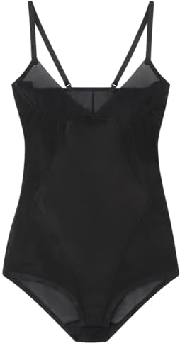 Women'secret 5182549, Body Mujer, Negro (Black), 40 (Tamaño del fabricante:M)