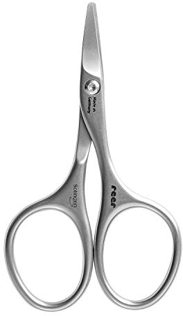 reer Premium Care Baby-Nagelschere, für sichere Nagelpflege bei Babys, rostfrei, 85 mm lang