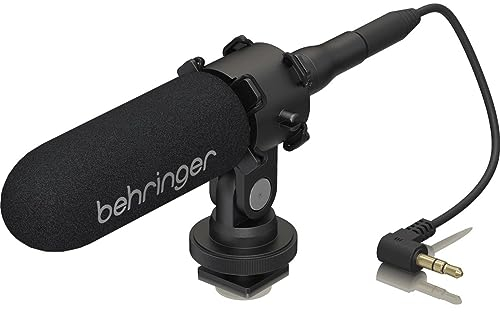 Behringer Video Camera Condenser Microphone VIDEO MIC, Schwarz