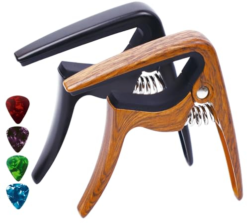 Rosewood Kapodaster für Ukulele, 2 Stück