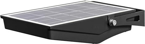 Osram ENDURA LED-Flutlicht Flood Solar, 10W, solarbetrieben, eingebauter Sensor, kaltweißes Licht, Fernbedienung, lange Batterielaufzeit bis zu vier Stunden bei voller Helligkeit, Schutzklasse IP65