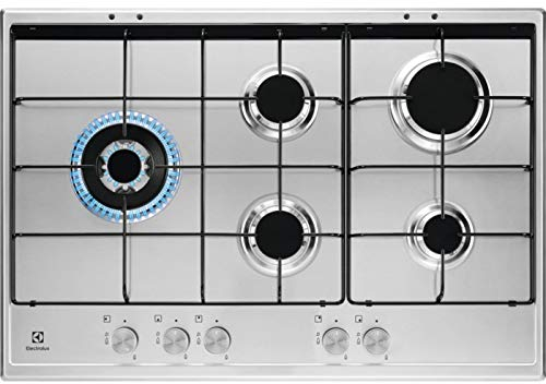 Electrolux - Piano cottura a gas KGS 7564 SX finitura inox da 75cm