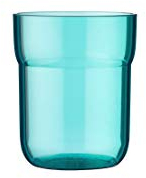 Mepal – Kinder-Trinkglas Mio – Trinkglas für Kinder – Kinderbecher ab 9 Monaten – Spülmaschinengeeignet – BPA frei – 250ml – Deep turquoise