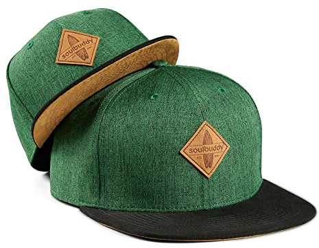Soulbuddy Gorras Padre Niño Snapback – Lote de 2 Gorras Familia – Papá e Hijo/Hija – Look Mini-me – Idea Regalo Día del Padre