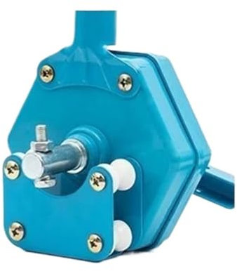 Dispositif d'enroulement manuel, outil de levage de film de serre, filet d'ombrage, store enrouleur de film latéral agricole avec une forte stabilité(Blauw)