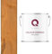 Q-Cover Holzlasur Eiche 5L Seidenmatt Holzschutz Holzschutzlasur Lasur Wasserbasierte Innen Außen Lasur Abperleffekt Lasur Für Holz
