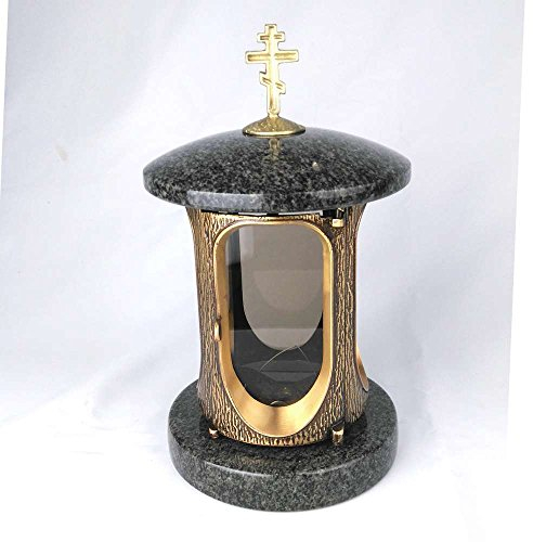 designgrab Grab lámpara con orthodoxem Cruz, Grab lámpara Grab lámpara Farol Grab Luz Grab joyas Cementerio Farol Cementerio Luz Cementerio lámpara Cementerio Tumba luz