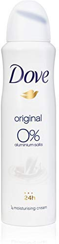 3-pack - Dove damdeodorant spray - original 0 % aluminium - 150 ml