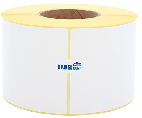 Labelident Versandetiketten (105 x 148 mm) - 500 Thermoetiketten auf 1 Rolle(n) 76 mm Kern | Selbstklebende Thermodirekt-Labels mit Trägerperforation für DHL, DPD, Fedex, GLS, Hermes, UPS