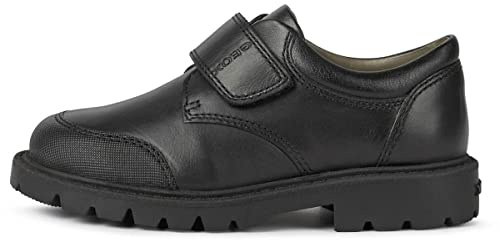 Geox J Shaylax Boy D, Zapatos Niños, Negro, 39 EU