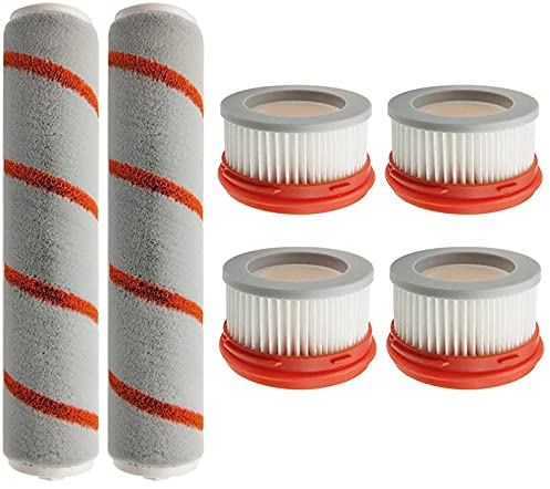 Wessper Staubsauger-Zubehör Ersatzteile für Xiaomi Dreame V8 V9 V9D V10 V10 V11 kabelloser Staubsauger mit HEPA-Filter, Hauptrollbürste