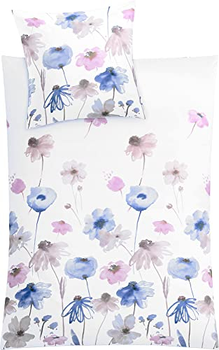 Kleine Wolke Bettwäsche Satin, Svea Flieder, 1-155x220 /1-80x 80