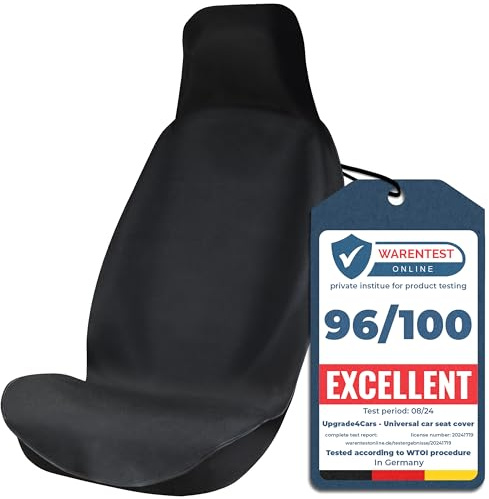 Upgrade4cars Coprisedile Universale Auto Anteriore Impermeabile | Protezione Sedile Guidatore Singolo