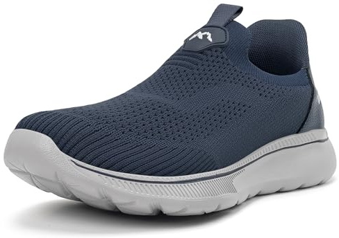 ODCKOI Slip on Baskets Hommes sans Lacets Chaussures de Sport Respirantes Chaussures de Course Confortables Chaussures de Gymnastique Légères Chaussures de Jogging Outdoor-SHLAN-43
