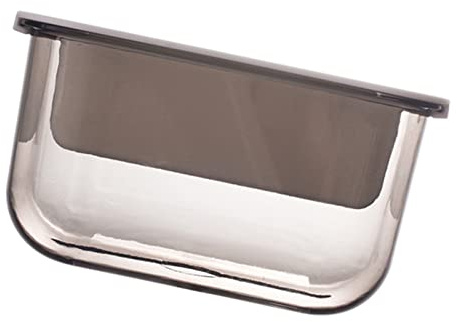 Self Adhesive Tissue Box Holder, Transparent Toilet Paper Holder for Home, Restaurant, Bathroom, Desk, Bedroom (Coffee Brown)