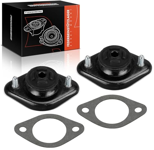 Frankberg 2x Domlager Federbeinstützlager Hinterachse links rechts Kompatibel mit 3er E36 3er Cabriolet E36 3er Compact E36 3er Coupe E36 Z3 E36 Replace# 33521092362