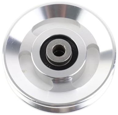 Ejoyous Pulley Wheel, Aluminium Alloy Universal Gym Equipment Accessory with Slippy Finish for Home Gym Strength Training, 90mm 115mm 10.5mm Bore Diameter