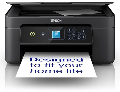 Epson Expression Home XP-3205 3-in-1 Ink Multifunction Printer, Scanner, Copier, WiFi, 1440dpi, Duplex, 1.45 Inch Display, A4
