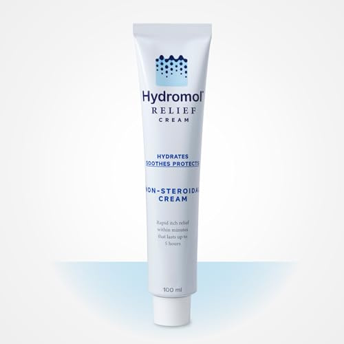 Hydromol Relief Cream - Non-Steroidal Treatment for Mild to Moderate Atopic Dermatitis & Eczema - Long-lasting Itch Relief - With Hyaluronic Acid & Shea Butter - For Adults & Children - 100ml