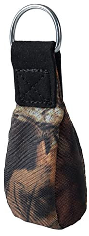 KOMBIUDA Wurfseiltasche Kompakter Wurfseilbeutel aus Edelstahl und Oxfordstoff Tragbare mit Einfacher Bedienung für Kletterseile für Outdoor Abenteuer und Erkundungen
