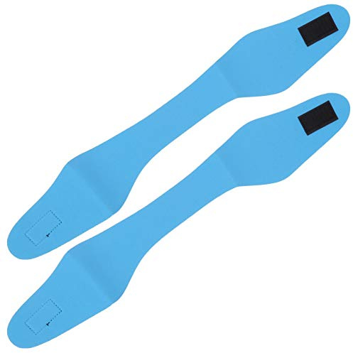 BRRNOO Diadema para Hombre, Diadema para Hombres, para Correr con 2 Piezas de Neopreno para Bucear (BLUE)