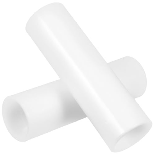 DOITOOL 2pcs 19mm White Tent Pole Joint Connectors Direct Tent Frame Fittings Outdoor Camping Canopy Support Rod Repair Accessory