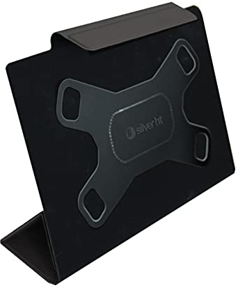 Silver HT - Funda Universal Slim Camera Pro Black Forest para Tablets de 9 a 11 Pulgadas con función Soporte, función Auto Apagado. Tapa Plegable para Realizar Fotos con Cualquier Tablet
