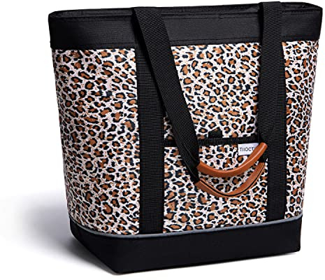 TIIOCTI Cooler Bags Insulated Leak Proof - Large Reusable Grocery Tote for Women - Ideal for Breastmilk Storage, Keeping Food and Drinks Cold or Hot - Perfect for Delivery, Travel, and Picnics