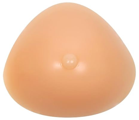ELMIKA Silicone Breast Form Mastectomy Prosthesis Triangle Bra Enhancer Insert Concave Bra Pad A- Cup 200g/piece