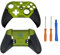 Hzxkqmil Ersatz-Gehäuse für Xbox Elite Wireless Controller Serie 2 - Limited Edition, Frontplatte und Bodenplatte Schale Hüllen Abdeckung, mit Schraubendreher Werkzeug