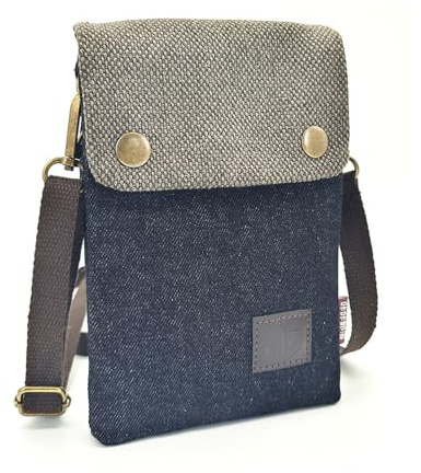 dogmoon Handytasche Zum Umhängen, Leichte Crossbody Umhängetasche, Handy Umhängetasche Damen, Handy Tasche Damen Multifunktionale Damen Handytasche Mit Schultergurt für Alltag Schule Einkauf(Schwarz)