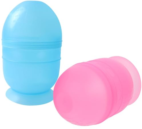 Toyvian Lot de 2 Bols de Mélange pour Coloration Capillaire Plastique Solide 125 X 7 CM avec Échelle Graduée Gobelets Doseurs pour Salon de Coiffure et Usage Professionnel